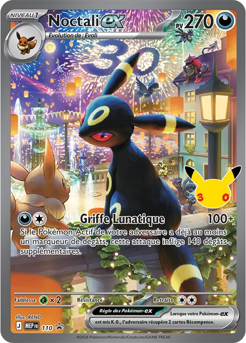 Carte Pokémon Noctali-ex