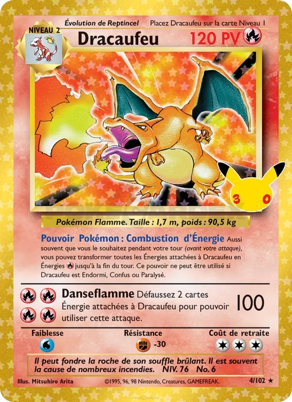 Carte Pokémon Dracaufeu